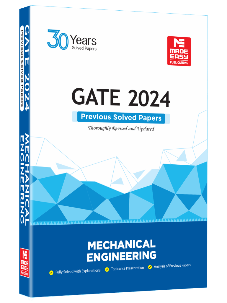GATE 2024 Mechanical Engineering Book 