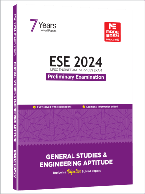 ESE 2024: General Studies and Engineering Aptitude Topicwise Objective Solved Papers
