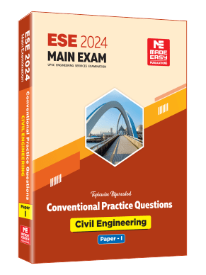 ESE 2024 Main Exam Practice Book : Civil Engineering Paper 1