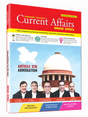 Current Affairs MADE EASY Annual Edition 2024