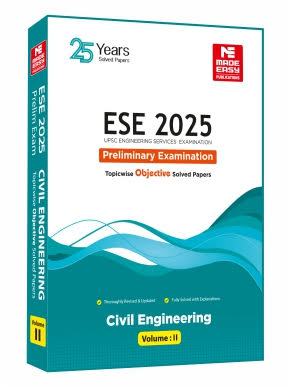 ESE 2025: Preliminary Exam: Civil Engineering Objective Solved Paper Vol-2