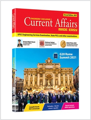 Current Affairs MADE EASY Annual Edition 2021