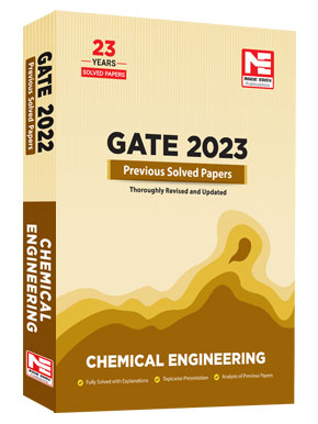 GATE-2023: Chemical Engg Prev. Yr. Solved Papers