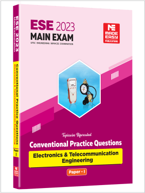 ESE 2023 Main Exam Practice Book: Electronics and Telecommunication Engineering Paper 1