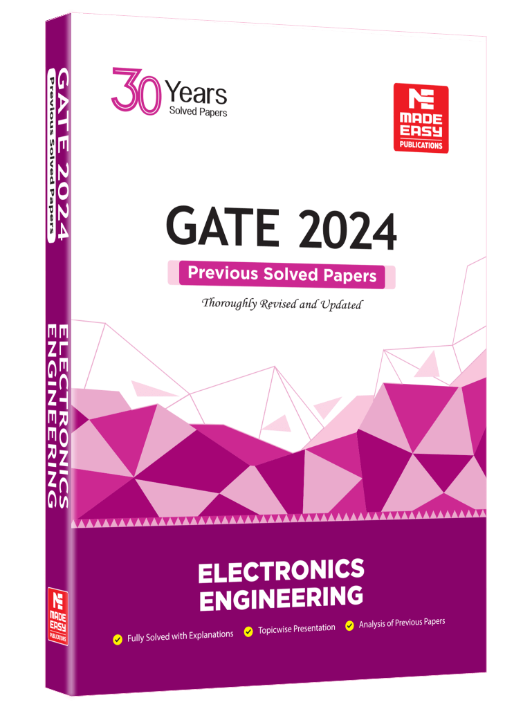GATE 2024 Electronics Engineering Book 