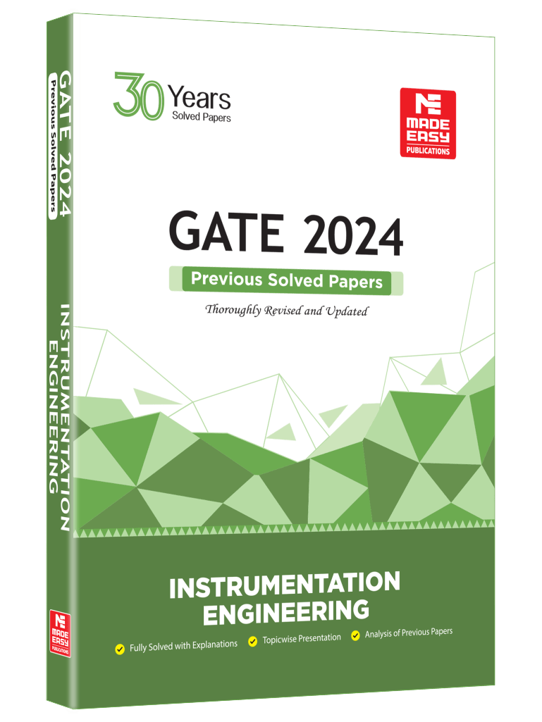 GATE 2024 Instrumentation Engineering Book 