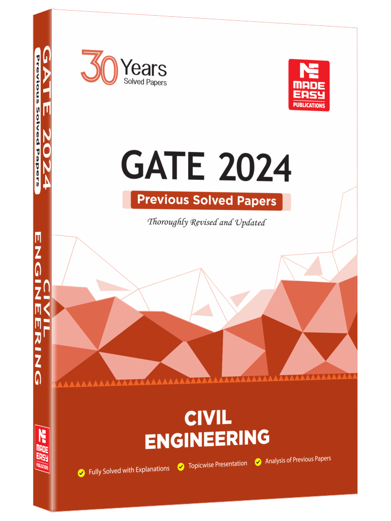 GATE 2024 Civil Engineering Book 