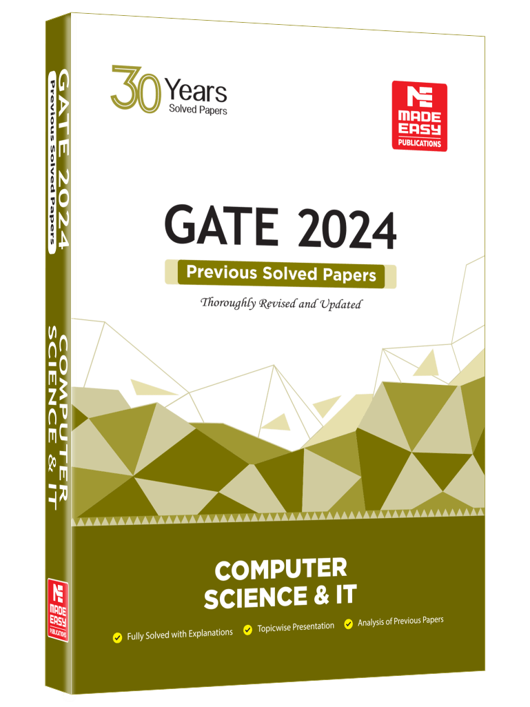 GATE 2024 Computer Science & IT Book 